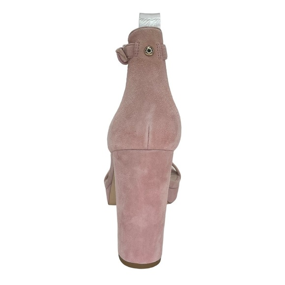 Nine West Dempsey Soft Pink Suede Leather Womens Heels Size 10M - Picture 5 of 16